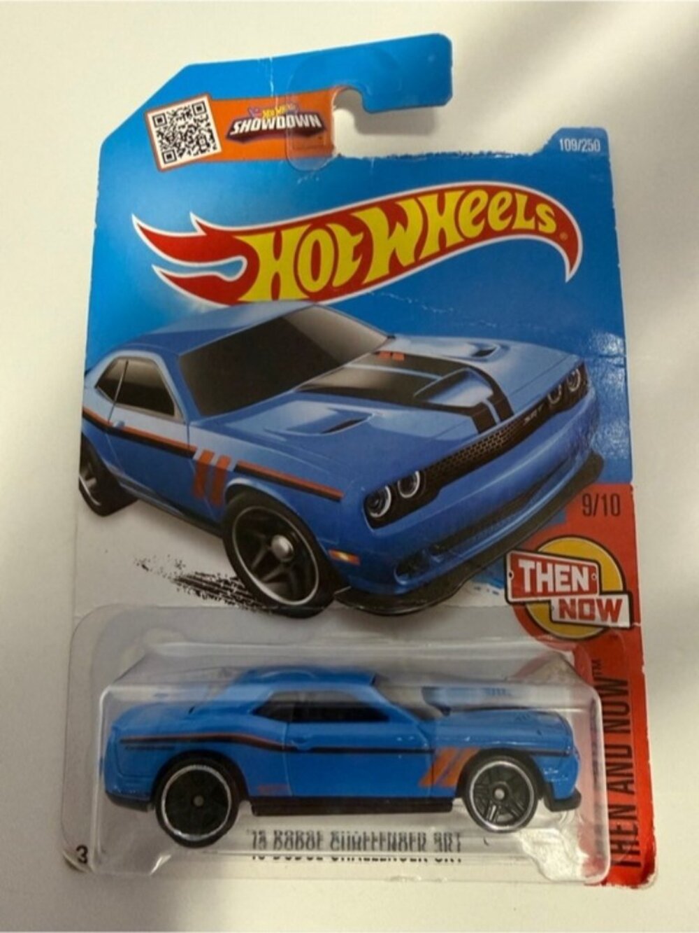 Hot Wheels ’15 Dodge Challenger SRT Then and Now Diecast New Sealed